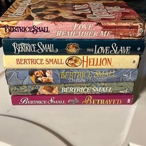Beatrice Small, Autor of Romance Novels 6 volumes 1994 - 1998, sold as a lot
